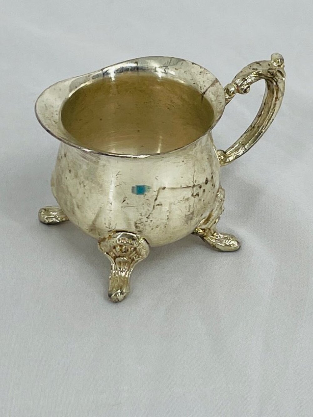 Vintage Silver Plated Victorian Style Creamer